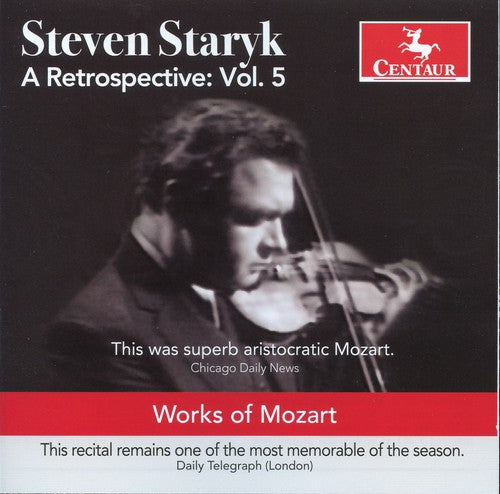 the album cover for Steven Staryk - Retrospective 5