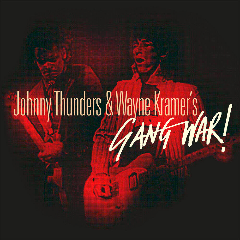 the album cover for THUNDERS/KRAMER - Gang War [Import]
