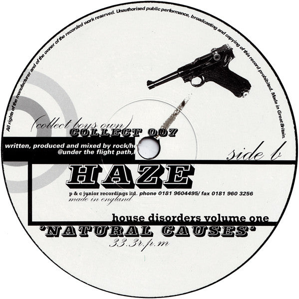 Haze (2) : House Disorders Volume One (12")