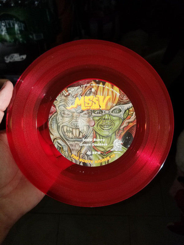 MSSV : The Scott Aicher EP (7", EP, Ltd, Blu)