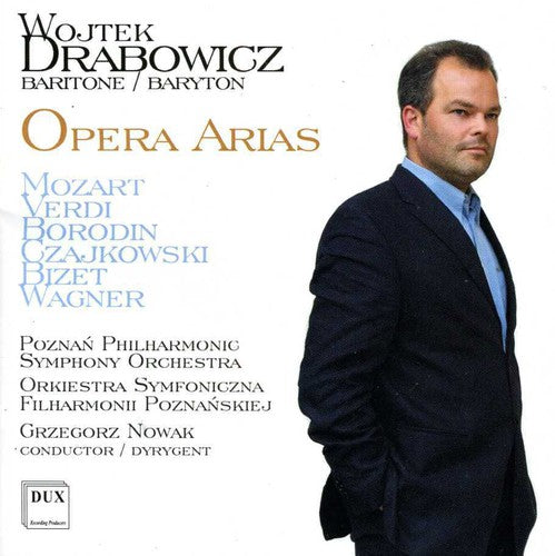 the album cover for Mozart / Drabowicz / Poznan Philharmonic Sym Orch - Opera Arias