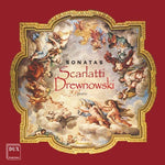 the album cover for Scarlatti / Drewnowski - Piano Sonatas