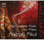 the album cover for Andrzej Pikul - Complete Music for Piano