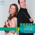 the album cover for Christian Schulz - Violin Concerto No 3 / Sinfonia Concertante