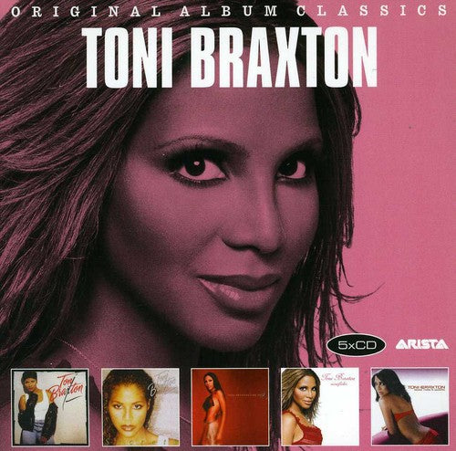 the album cover for Toni Braxton - Toni Braxton/Secrets/The Heat/Snowflakes/More Than [Import]