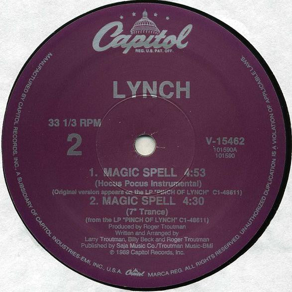 Lynch* : Magic Spell (12", Single)