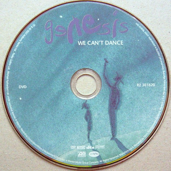 Genesis : We Can't Dance (CD, Album, RE, RM + DVD-V, Multichannel, NTSC)