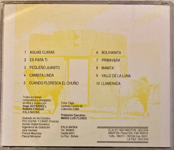 K'ala Marka : Lo Mejor De K’ala Marka (CD, Comp)