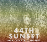 the album cover for 44th Sunset - Boa Constrictor Hat