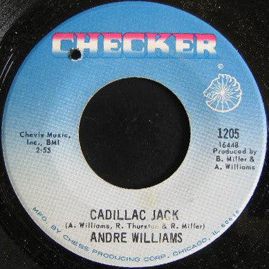 Andre Williams (2) : Cadillac Jack (7", Single)