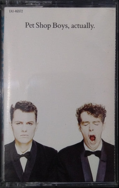 Pet Shop Boys : Actually (Cass, Album + Cass, Maxi + Box, Lon)