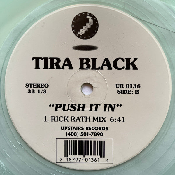 Tira Black : Push It In (12", Cle)