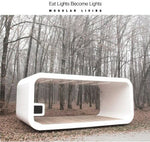 the album cover for Eat Lights Become Lights - Modular Living