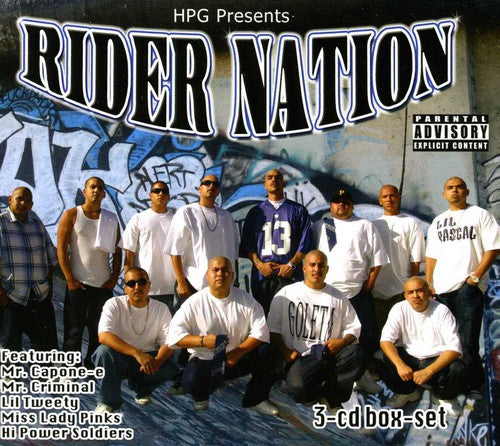 the album cover for Hpg Presents - Rider Music Box