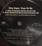 Dirty Vegas : Days Go By (12", Promo)