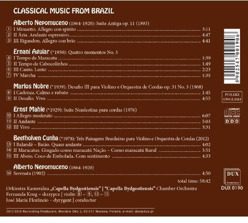 Capella Bydgostiensis - Música clásica de Brasil (CD)