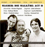the album cover for Wagner / Flagstad / Lehmann / Meisle / Melchior - Die Walkure - Act II