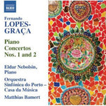 the album cover for Eldar Nebolsin - Piano Concertos Nos. 1 & 2