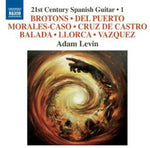 the album cover for Adam Levin - 21st Century Spanish Guitar