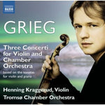 the album cover for Henning Kraggerud - Three Violin Sonatas