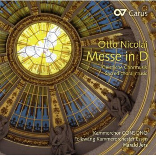 the album cover for Harald Jers - Messe in D. Sacred Choral Music