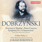 the album cover for Polish Radio Symphony Orchestra - Symphony No. 2 Characteristic / Overture to Monbar