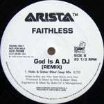 Faithless : God Is A DJ (Remix) (2x12", Promo)