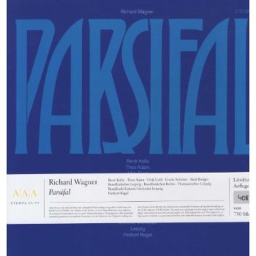the album cover for Wagner / Leipzig Radio Choir / Kegel - Parsifal