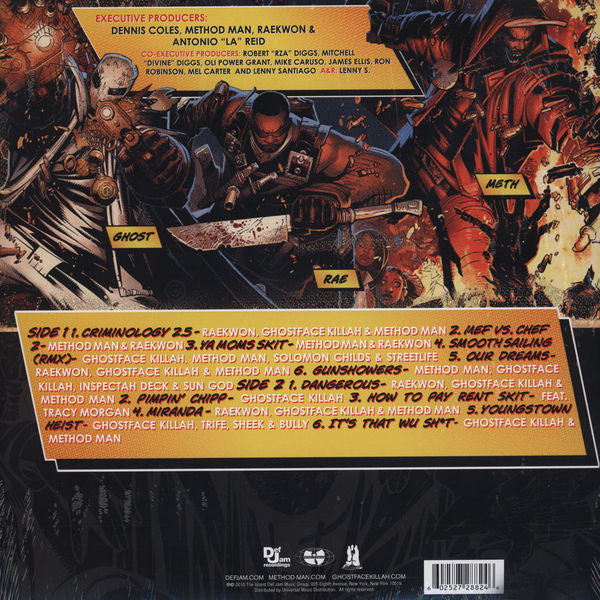 Buy Meth* • Ghost* • Rae* : Wu-Massacre (LP, Album) Online for a