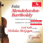Zsolt Kall - Violín Cto en mi menor Op 64 / Sinfonía n.º 4 en la mayor (CD)