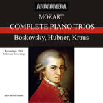 the album cover for Wolfgang Mozart Amadeus - Piano Trios / Complete / Vienna