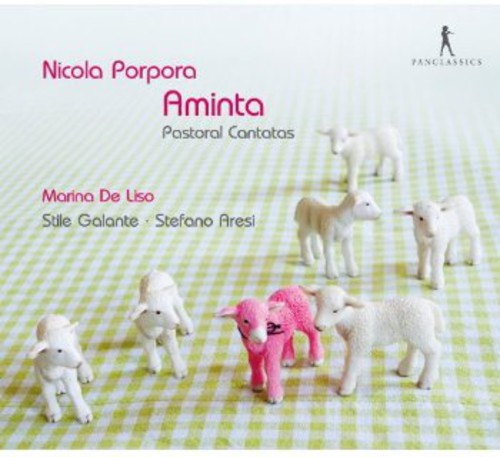 the album cover for Stefano Aresi - Aminta - Pastorale Kantaten