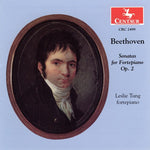 the album cover for Leslie Tung - Piano Sonatas Op 2