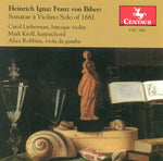 the album cover for Carol Lieberman - Sonatae a Violino Solo of 1681