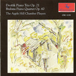 the album cover for Apple Hill Chamber Players - Piano Quartet Opus 60