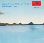 the album cover for Debussy / Sally Pinkas - 12 Etudes / 3 Estampes
