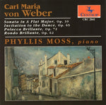 the album cover for Phyllis Moss - Sonata Invitation to the Danc