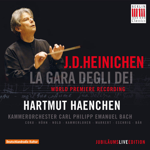 the album cover for Heinichen / Coku / Hohn / Eschrig / Haenchen - Gara Degli Dei [Digipak]