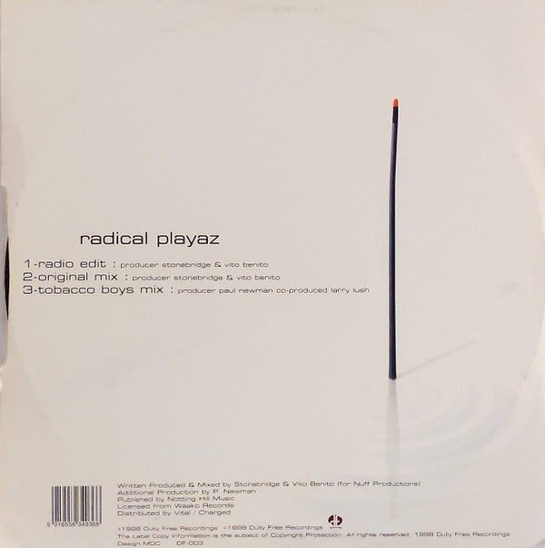 Radical Playaz : The Hook (12")