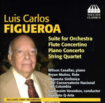 the album cover for Figueroa / Casallas / Munoz / Cuarteto Q-Arte - Orchestral & Chamber Music