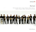 the album cover for 10forBrass - Portrait