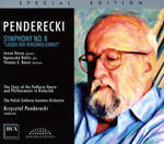 the album cover for Penderecki / Hossa / Polish Sinfonia Iuventus Orch - Symphony 8 Lieder Der Verganglichkeit