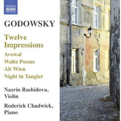 the album cover for Roderick Chadwick - Twelve Impressions Avowal Waltz Poems Alt Wien