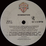 Toddy Tee / Domination (3) : I Need A Rolex / You Haven't Heard Nothing (12", Maxi)