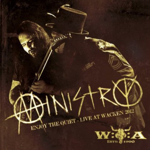 the album cover for Ministry - Enjoy The Quiet: Live At Wacken 2012