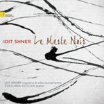 the album cover for Idit Shner - Merle Noir