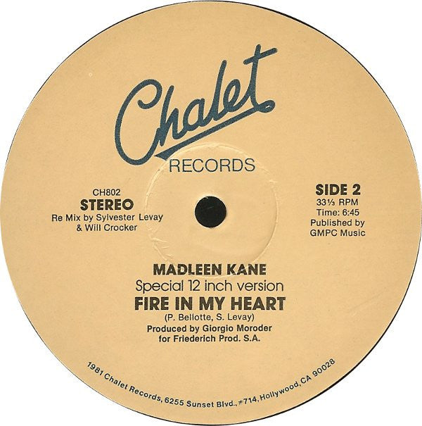 Madleen Kane : You Can (12")