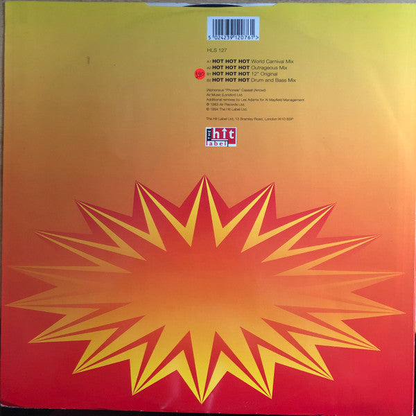 Arrow (2) : Hot Hot Hot (12")