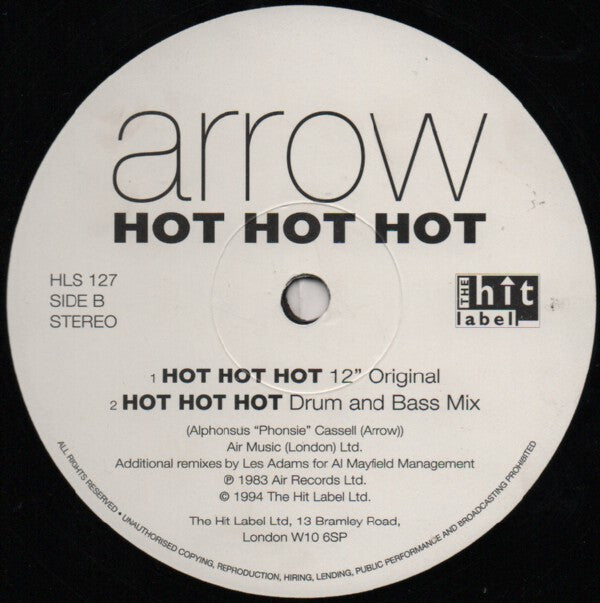 Arrow (2) : Hot Hot Hot (12")