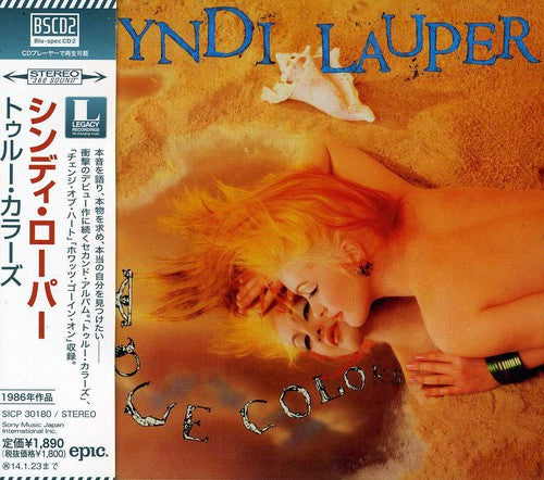 the album cover for Cyndi Lauper - True Colors [Import]